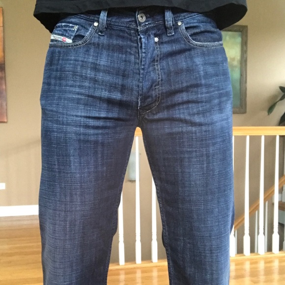 Diesel Other - Diesel Quratt Straight Leg Denim Blue Jeans 31 34